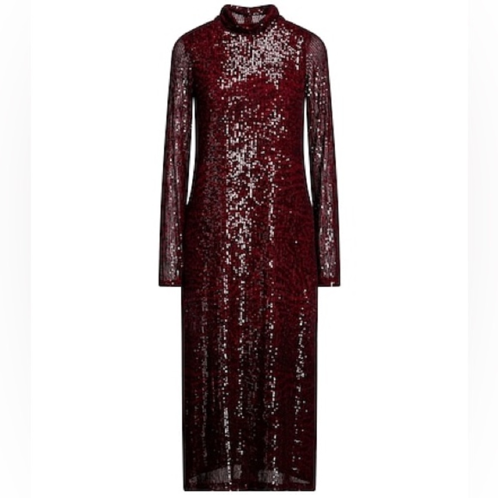 BRAND NEW In The Mood For Love Burgundy Sequin in Small
